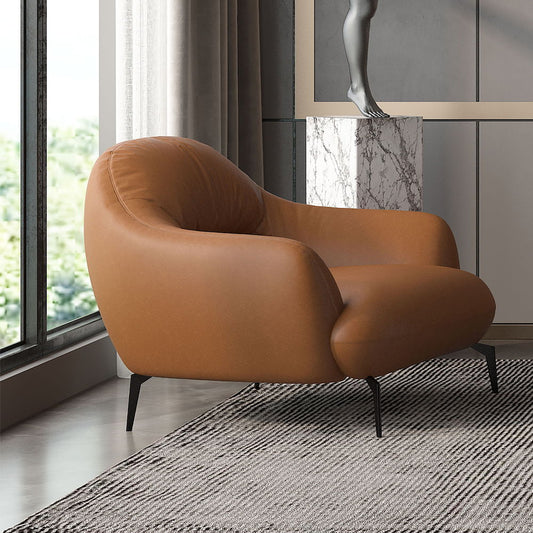 Leonia - Chair - Cognac Leather