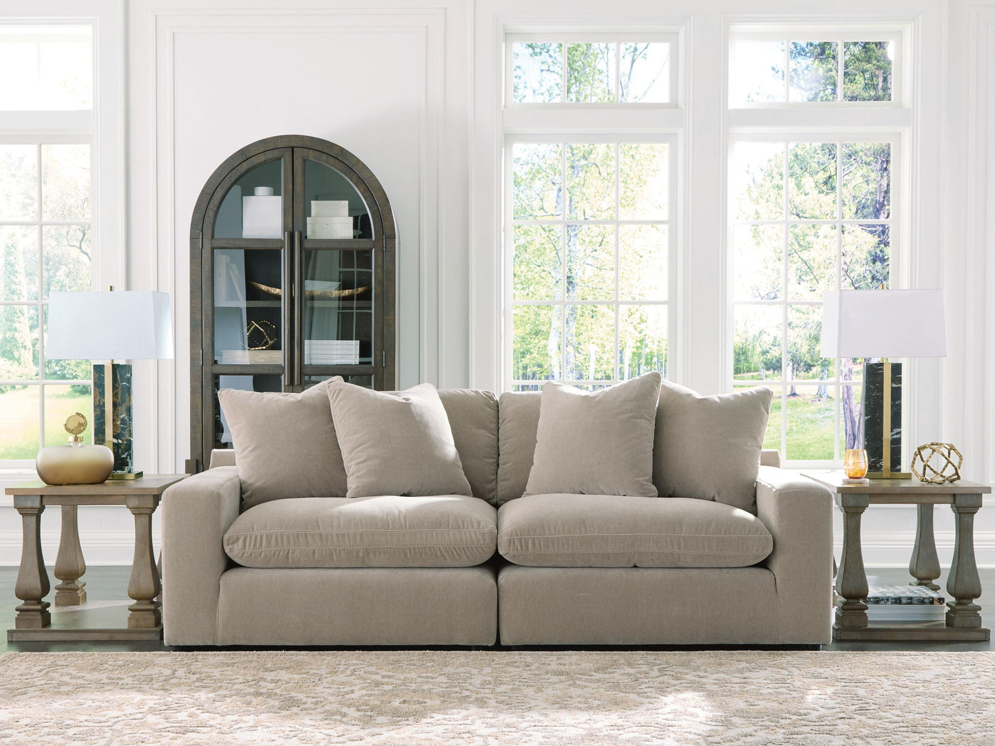 Maxton Heights - 2-Piece Sectional Sofa - Pebble