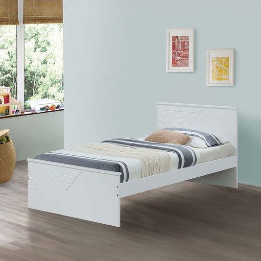 Ragna - Twin Bed - White