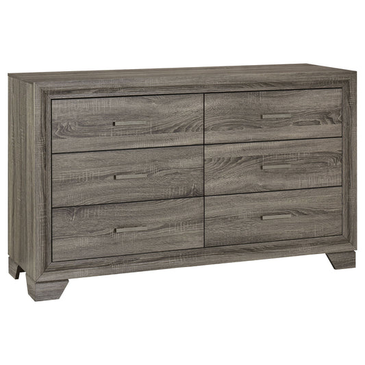 Wright - 6-Drawer Dresser Cabinet