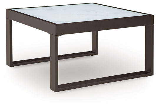 Beachloft - Square Cocktail Table - Black / Gray