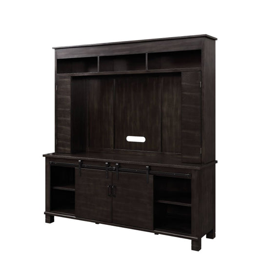 Apison - Entertainment Center Include 91617Fir) - Espresso