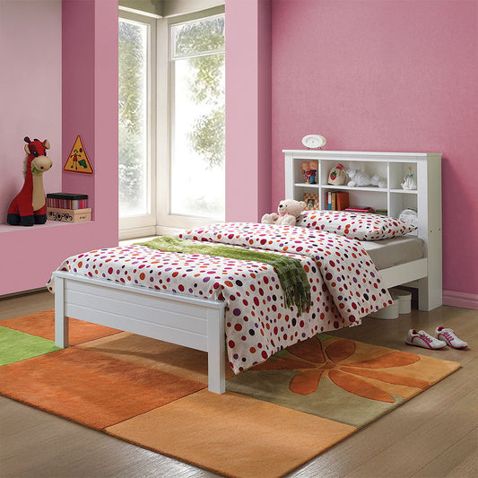 Yara - Twin Bed - White