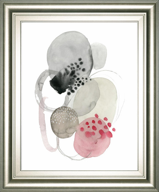 22x26 Strawberry Punch II By Grace Popp - Pearl Silver