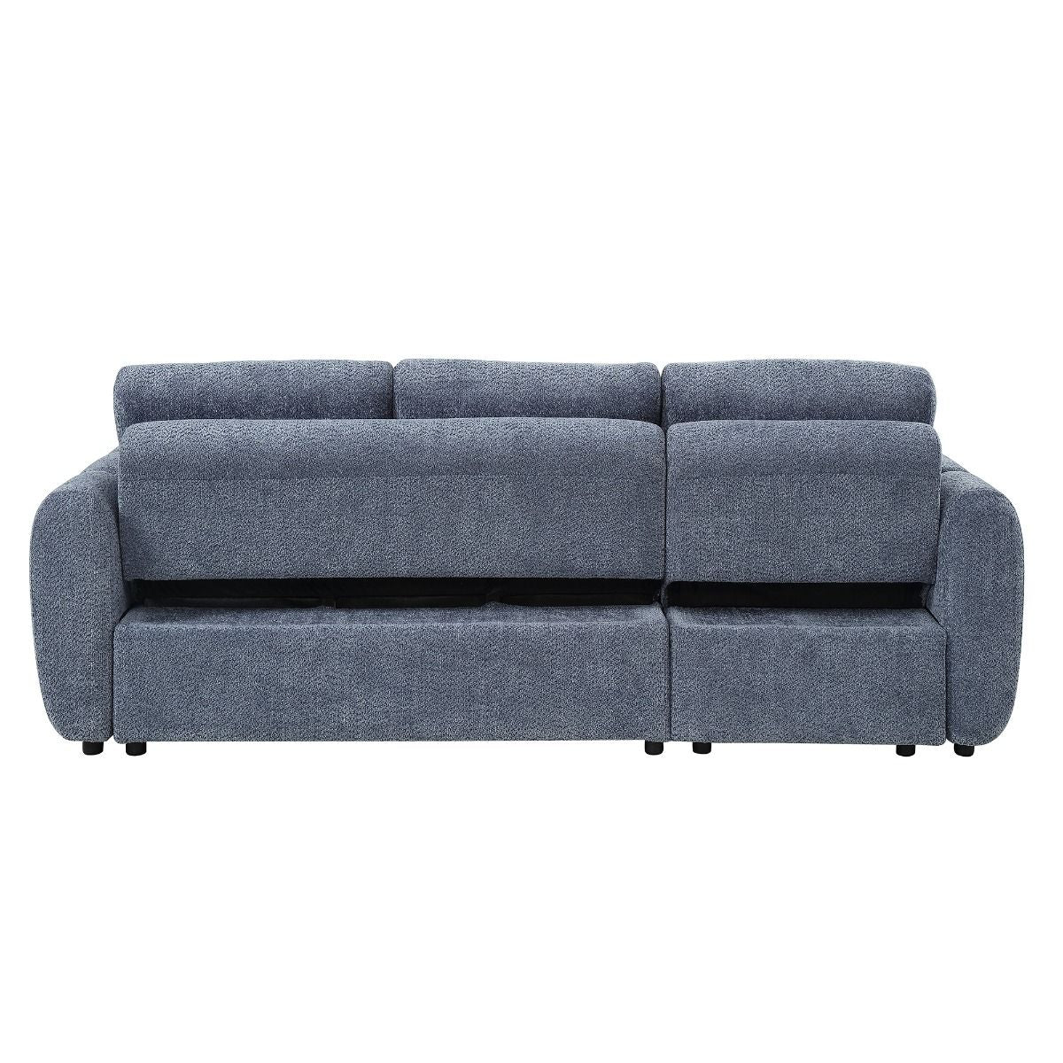 Nuriel - Reversible Sectional Sofa With Sleeper & Storage