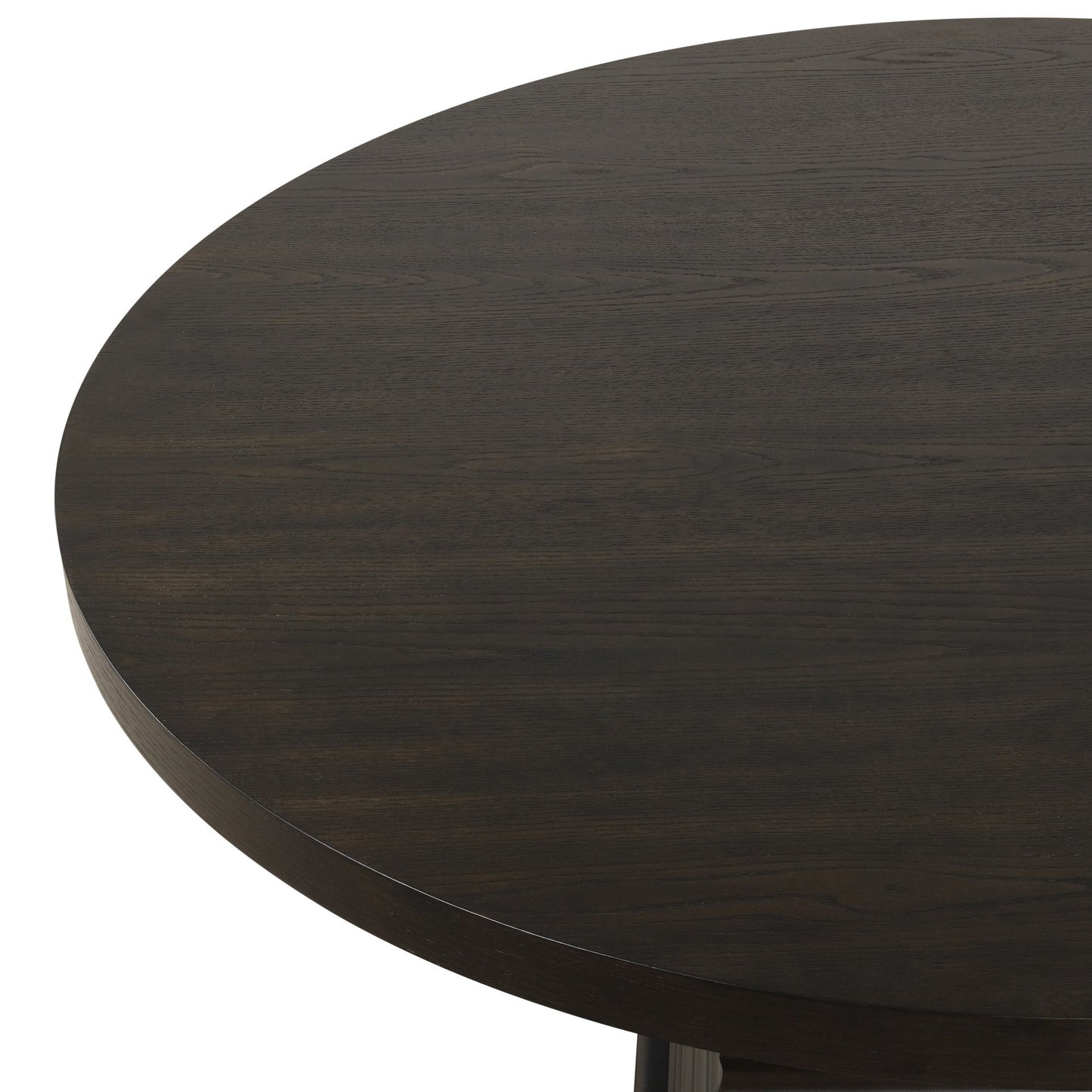 Plateau - Round Dining Top - Rustic Espresso