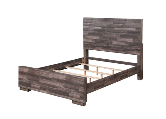 Juniper - Eastern King Bed - Dark Oak