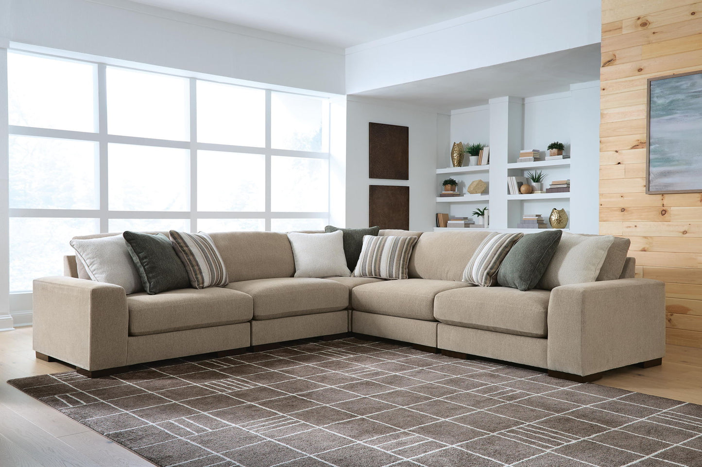 Linenhause - 5-Piece Sectional - Dune