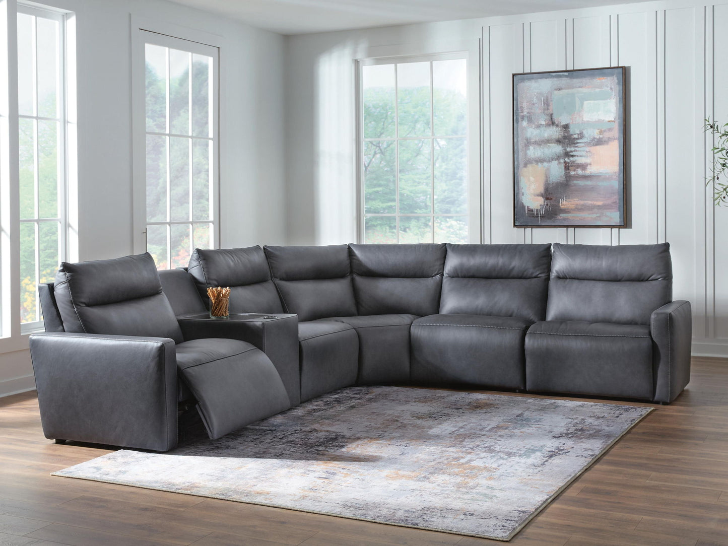 ModZ - 6 Piece Power Reclining Sectional