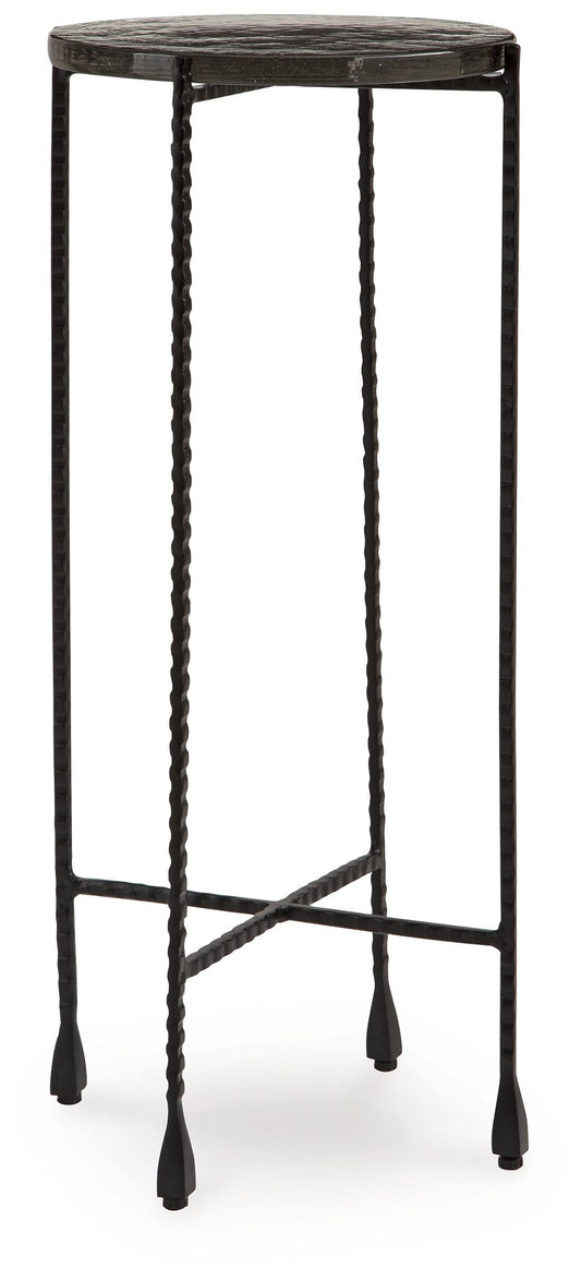 Newgoren - Accent Table - Clear / Black