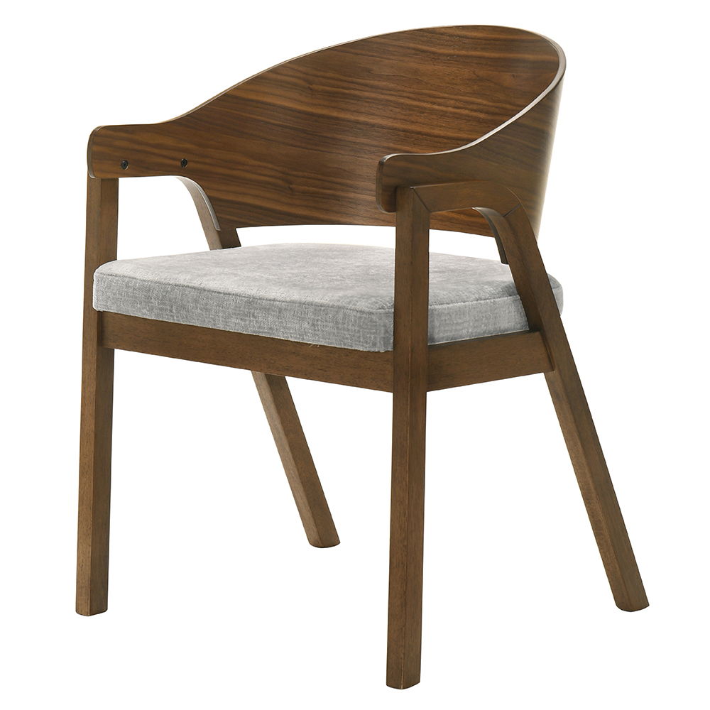 Hoyte - Arm Chair Set of 2) - Walnut