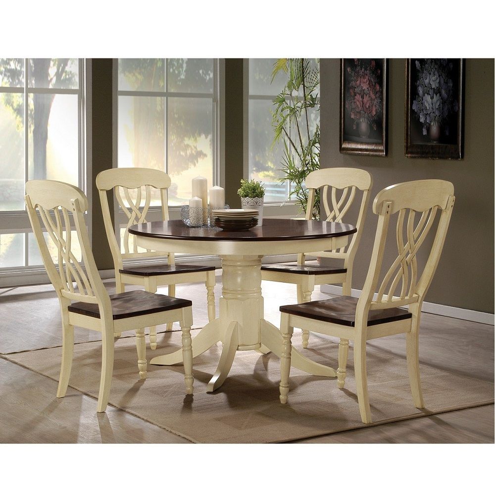 Dylan - Dining Table - Buttermilk & Oak