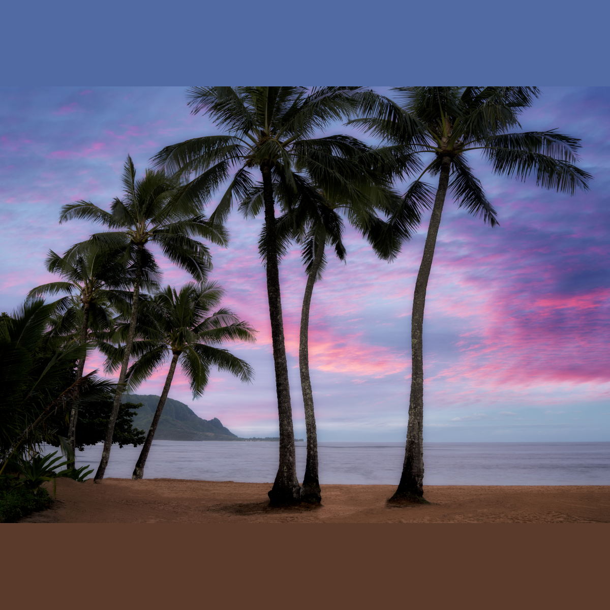 Framed Small - Pink Clouds By Dennis Frates - Purple
