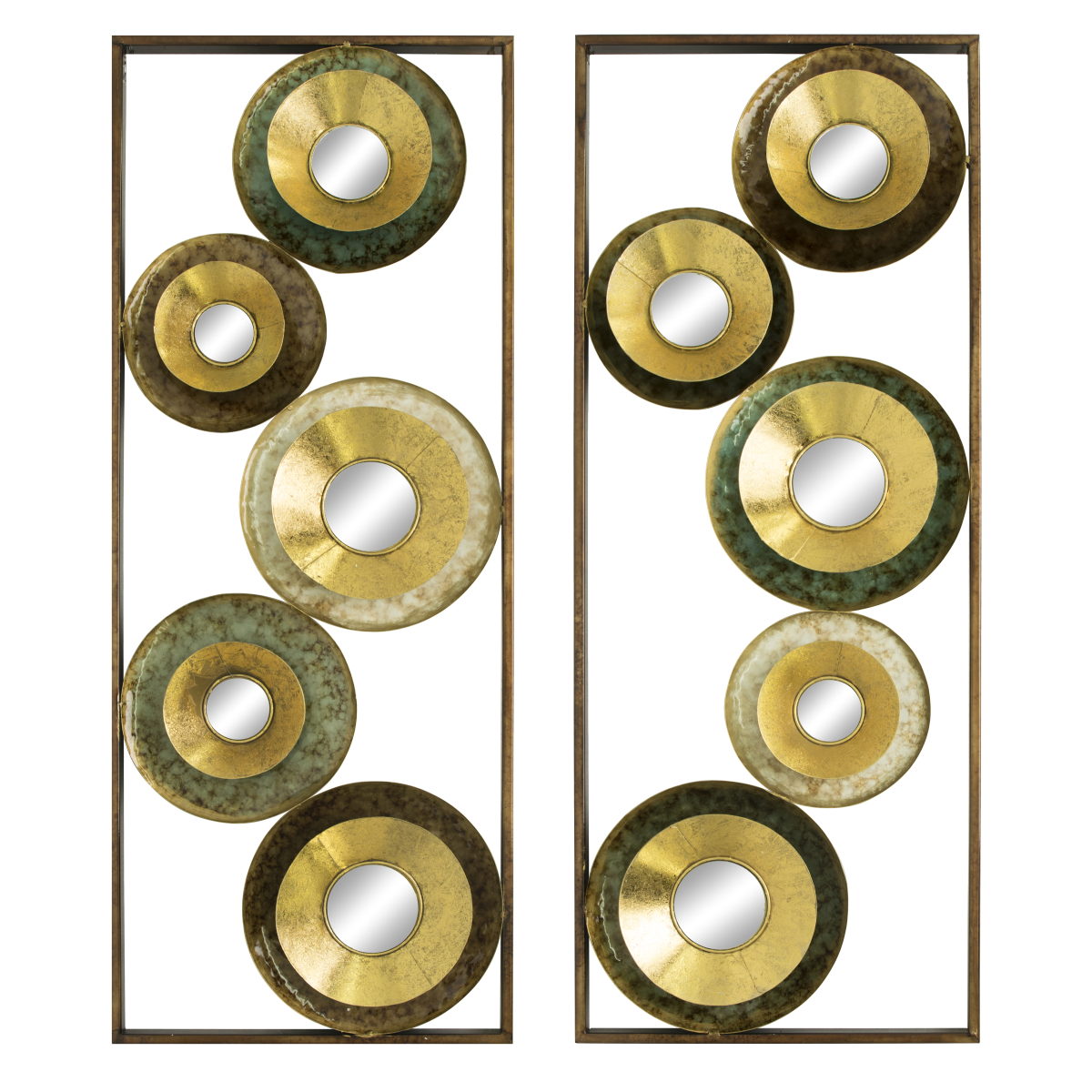 Circle Panels - Yellow