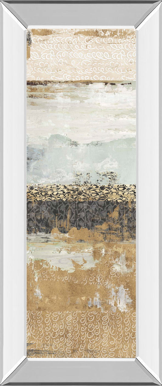 Bare IV By Tom Reeves - Mirrored Frame Wall Art - Light Brown