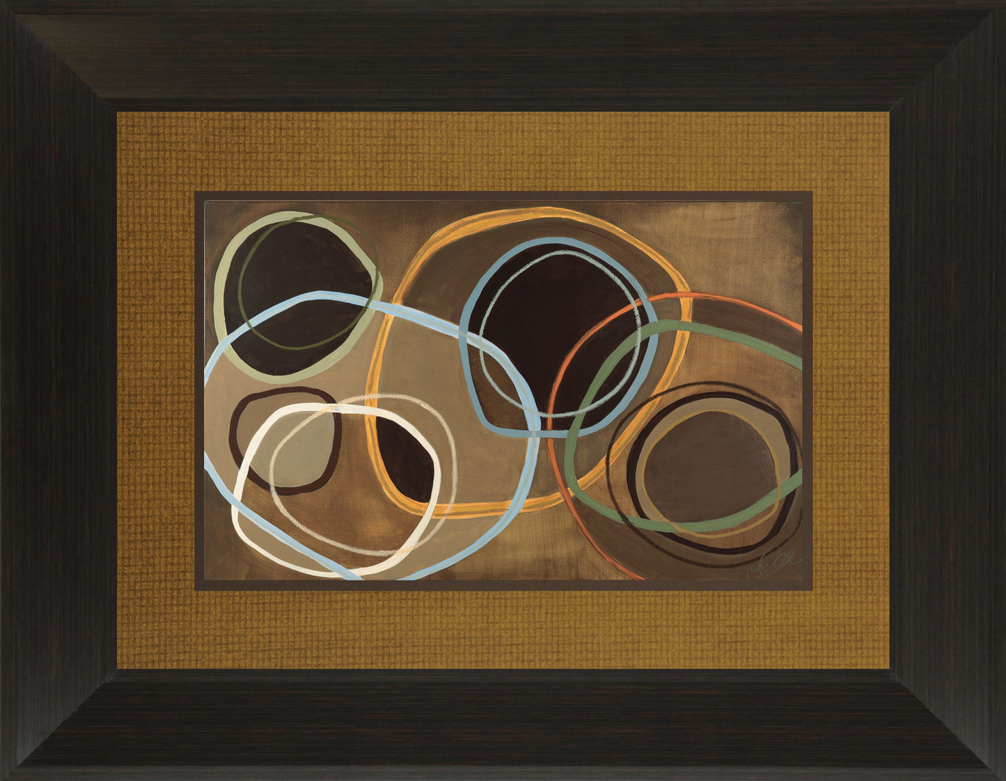 14 Friday II By Jeni Lee - Framed Print Wall Art - Light Brown