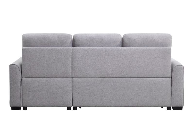 Amboise - Sectional Sofa - Light Gray Fabric