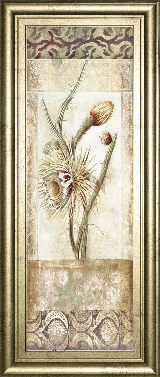 Fiorindo Vita Il By Douglas Framed Print Wall Art - Beige
