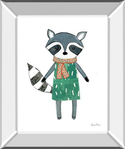 Neighborhood Pals II By Farida Zaman - Mirror Framed Print Wall Art