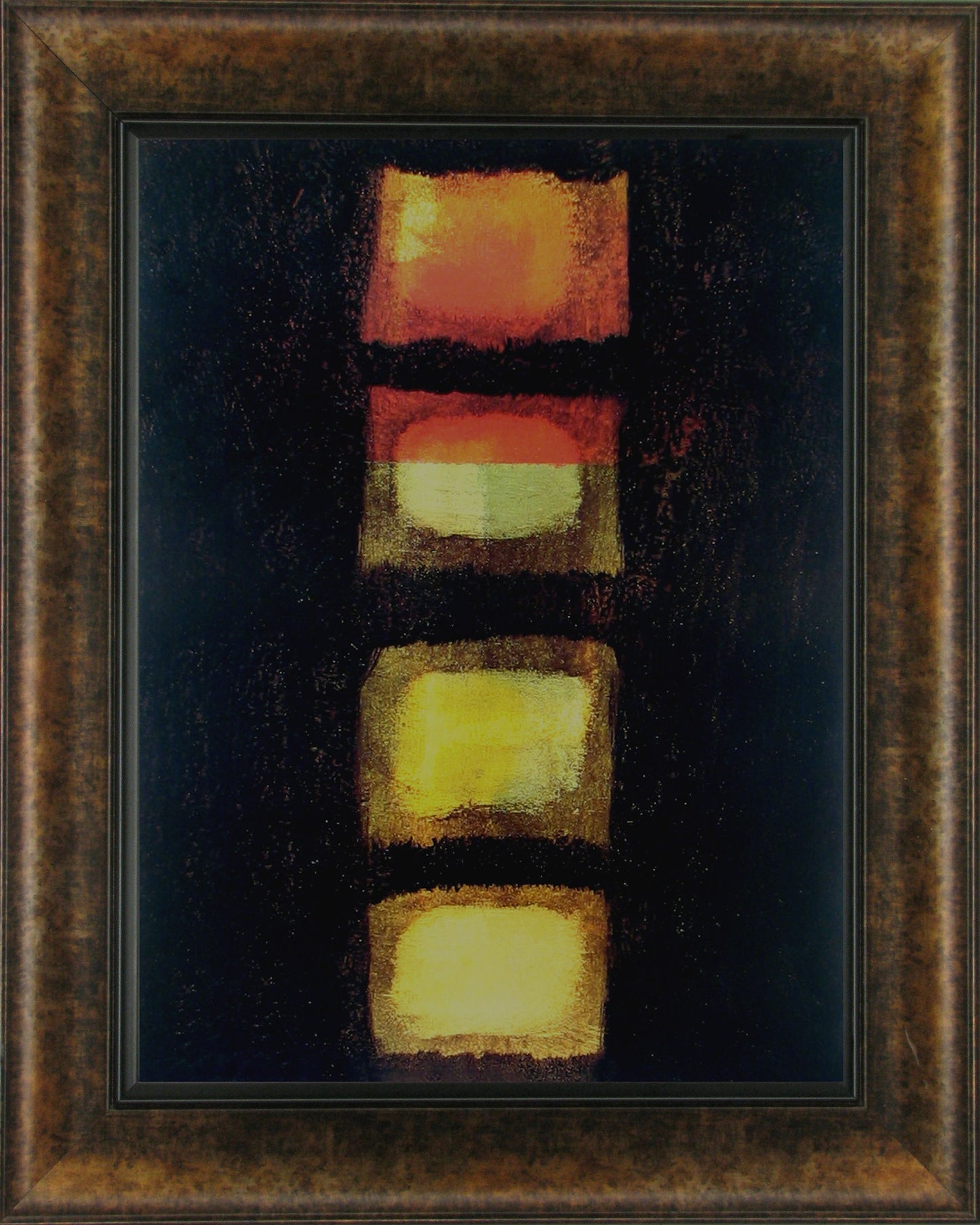 Picante II By Candice Alford - Framed Print Wall Art - Black