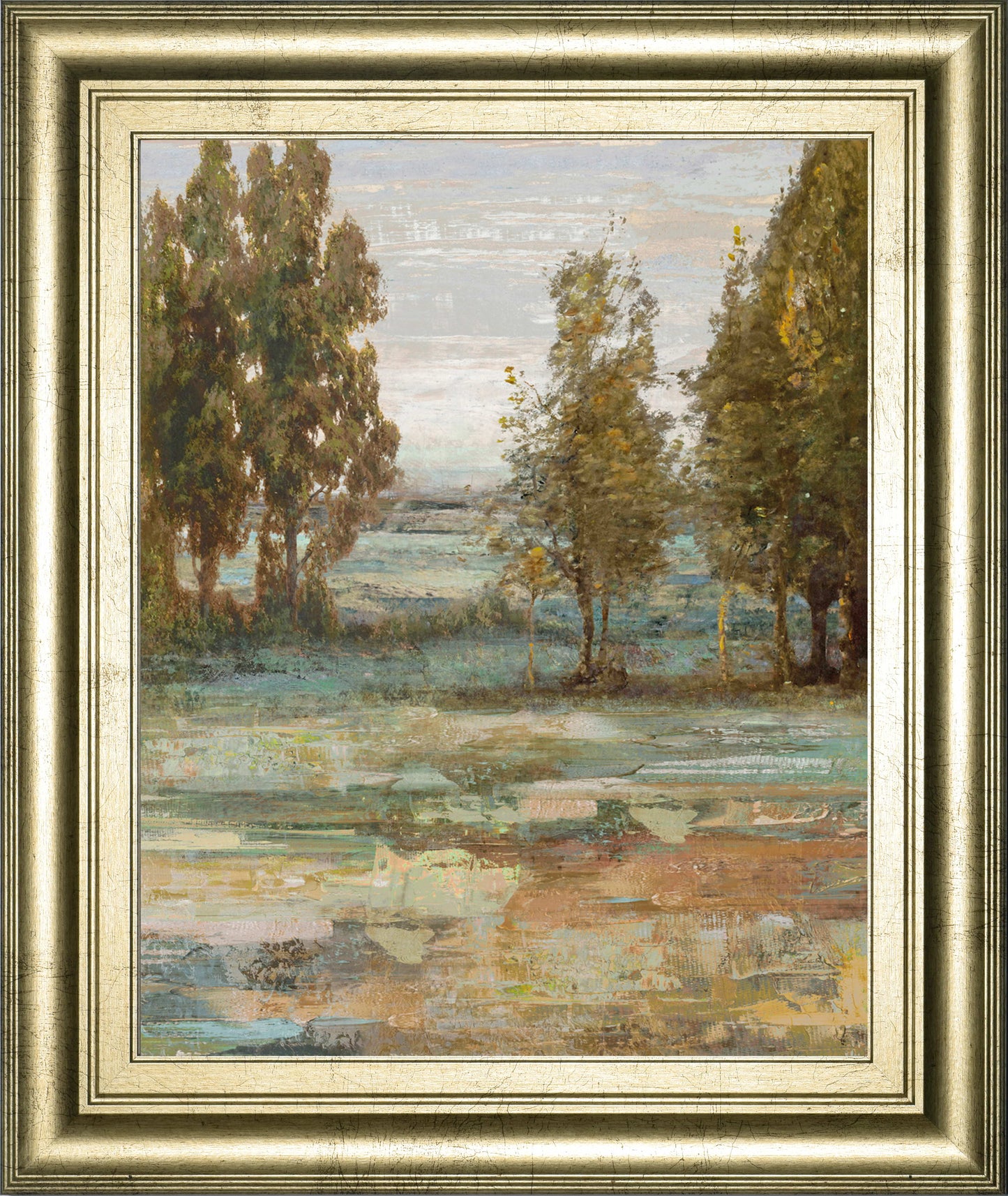 Prairie Grove I By Paul Duncan - Framed Print Wall Art - Green