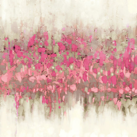 Framed - Crossing I By Dan Meneely - Pink