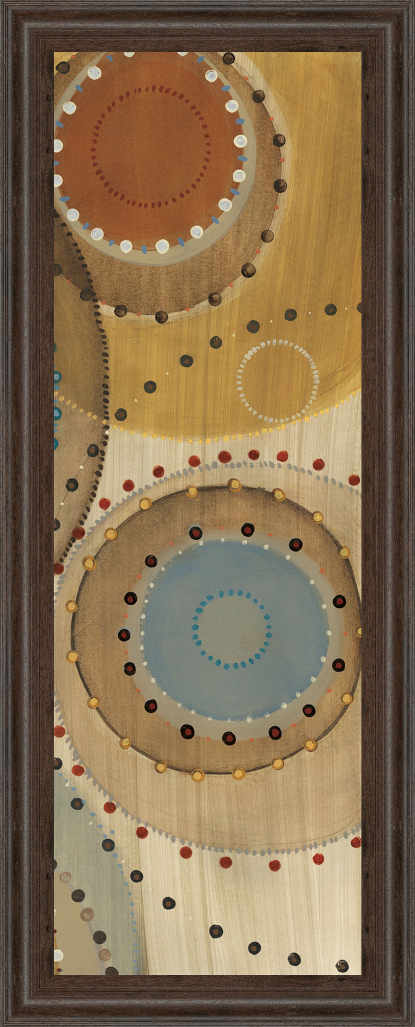 Moving Moments Panel I By Lee - Framed Print Wall Art - Beige