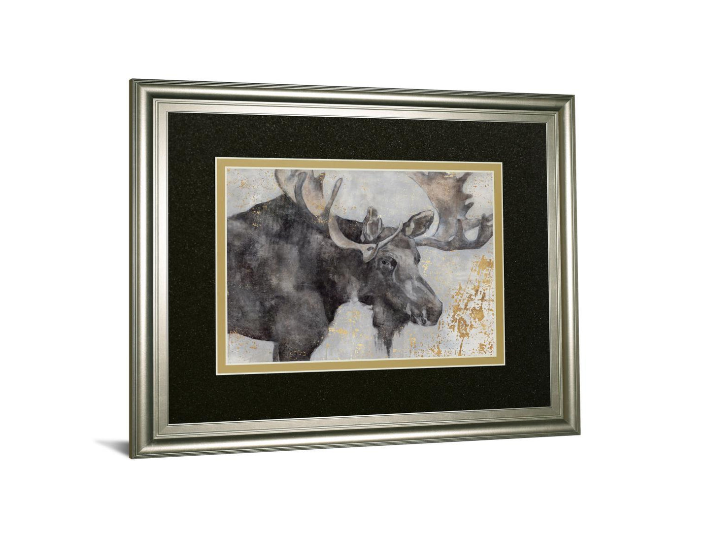 Alces Train I By Beverley Hawksley - Framed Print Wall Art - Black