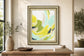 22x26 Tidal Vortex III By June Erica Vess - Yellow