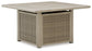 Cliff Trails - Square Fire Pit Table - Beige