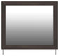 Shaehartin - Bedroom Mirror - Dark Brown