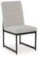 Tomtyn - Dining Upholstered Side Chair (Set of 2) - Light Brown