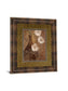 Flores En Umber I By Nan - Framed Print Wall Art - Light Brown