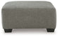Clarington - Oversized Accent Ottoman - Greystone