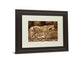 The Crossing By Wendy Caro - Framed Print Wall Art - Light Brown
