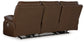 Vonryan - Power Reclining Sofa With Adj Headrest - Tobacco