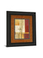 Contemporary Bamboo Il By Estudio Arte - Framed Print Wall Art - Orange