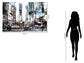 Tempered Glass With Foil - City Scape 2 - Dark Gray