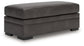 Lofton-Pike - Oversized Accent Ottoman - Shadow