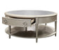 Kasa - Coffee Table - Sintered Stone Top & Champagne