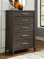 Westonfort - Five Drawer Chest - Espresso