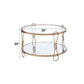 Zekera - Coffee Table - Mirrored & Champagne