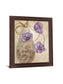 Twilight Petals - 28" x 34" Framed Wall Art - Purple
