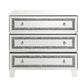 Noralie - 32" Cabinet - Mirrored, Faux Diamonds