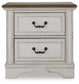 Blendon - Two Drawer Night Stand - Two-tone