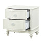 Dorothy - Nightstand With 2 Drawers - Ivory