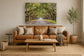 Tempered Glass With Foil - Oak Alley - Green
