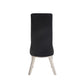 Gianna - Side Chair (Set of 2) - Black Velvet & Stainless Steel