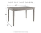 Parellen - Rectangular Dining Room Table - Gray