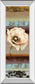 Elemental Poppy Il By Selina Werbelow - Mirror Framed Print Wall Art - Beige